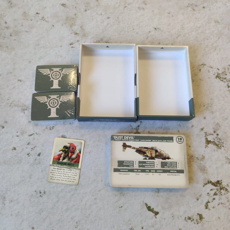 Aeronautica Imperialis Aircraft and Aces Cards - Astra Militarum and Imperial Navy AY148