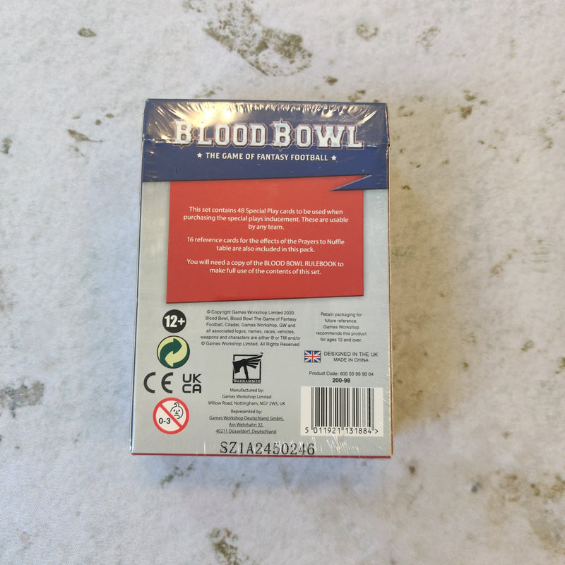 Blood Bowl Special Play Card Pack - Sealed AY147