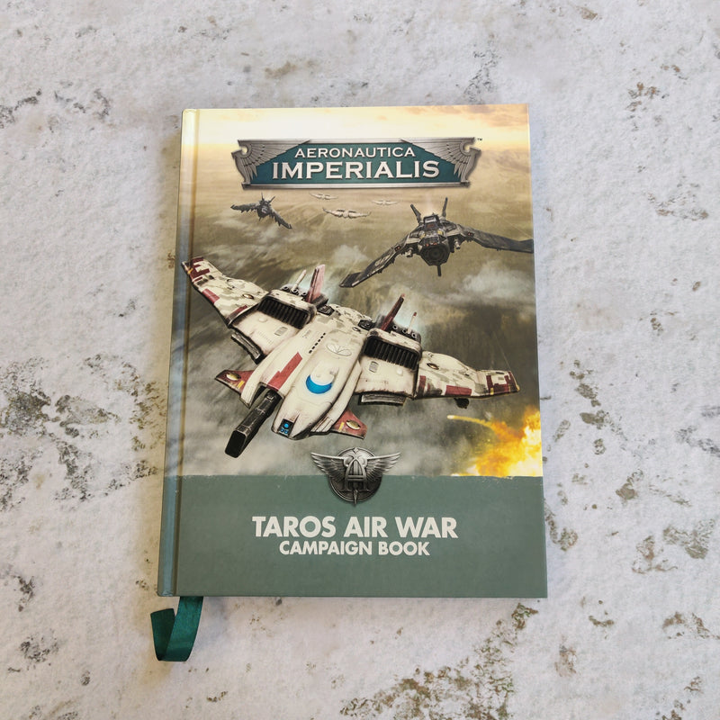 Aeronautica Imperialis Taros Air War Campaign Book Used OOP AY143