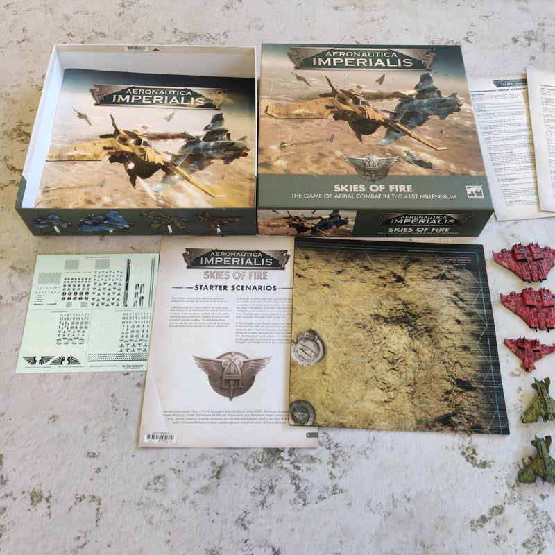 Aeronautica Imperialis Skies of Fire Box Set - Models Assembled AY140