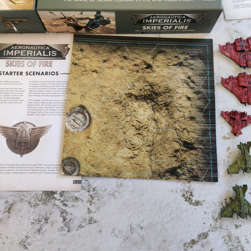 Aeronautica Imperialis Skies of Fire Box Set - Models Assembled AY140