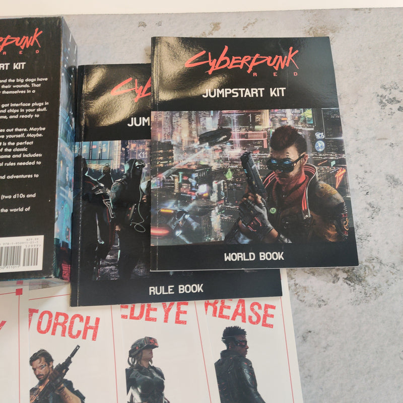Cyberpunk Red Jumpstart Kit - Used AY178