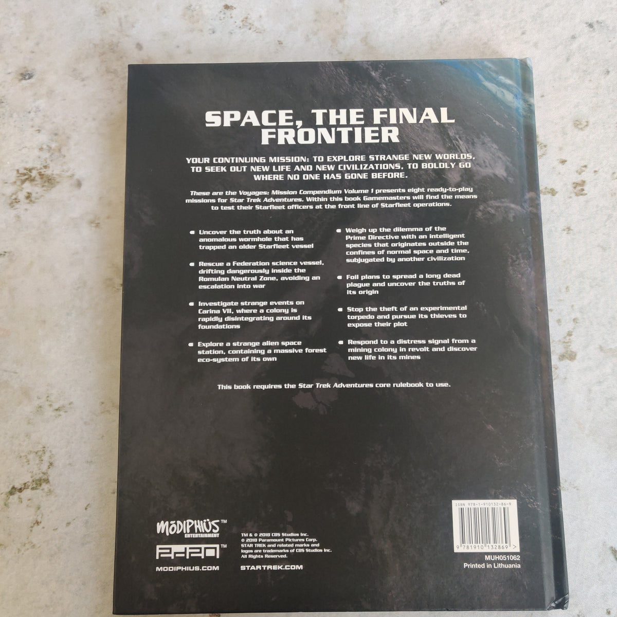 Star Trek Adventures These are the Voyages Mission Compendium Vol 1 AY181