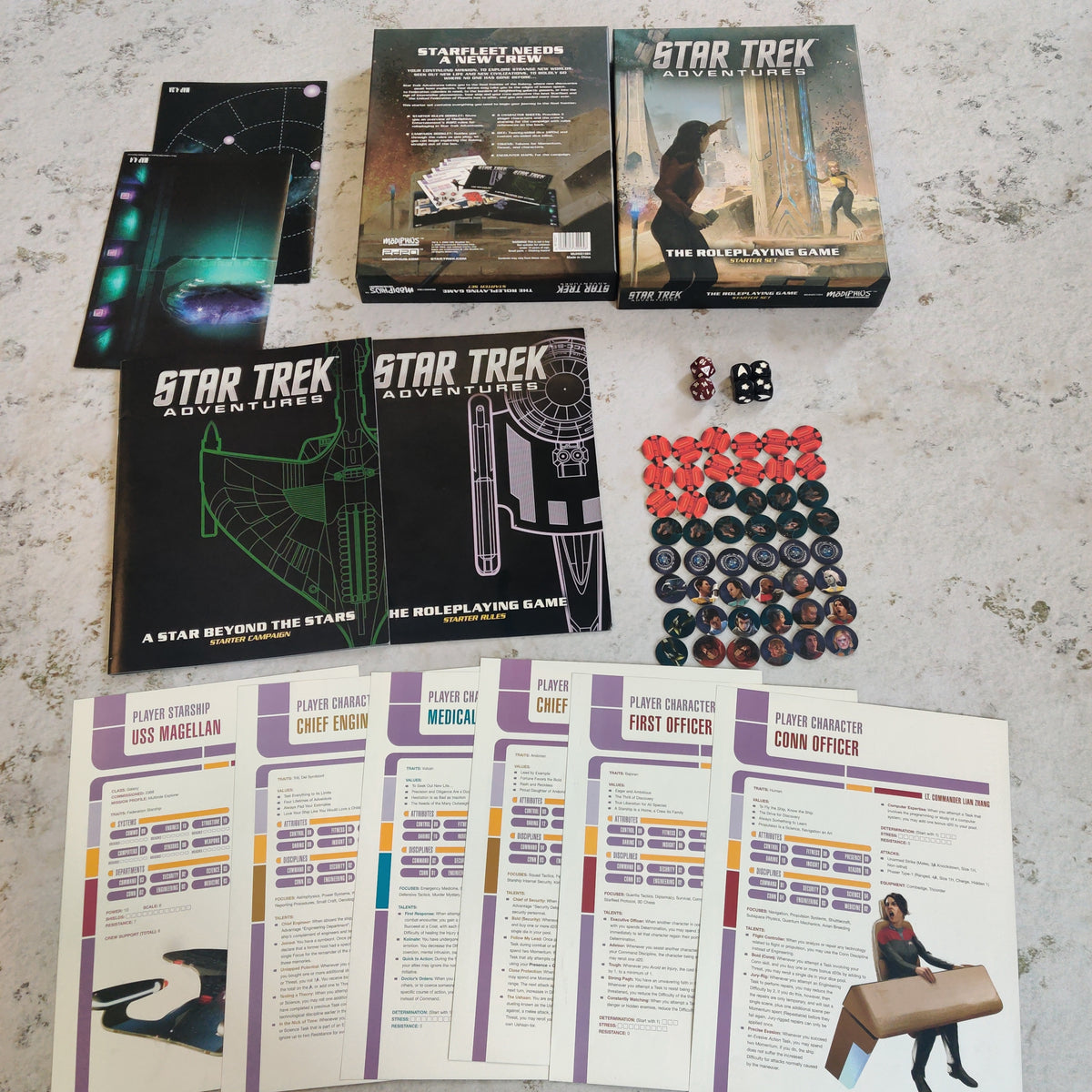 Star Trek Adventures The Roleplaying Game Starter Set AY182