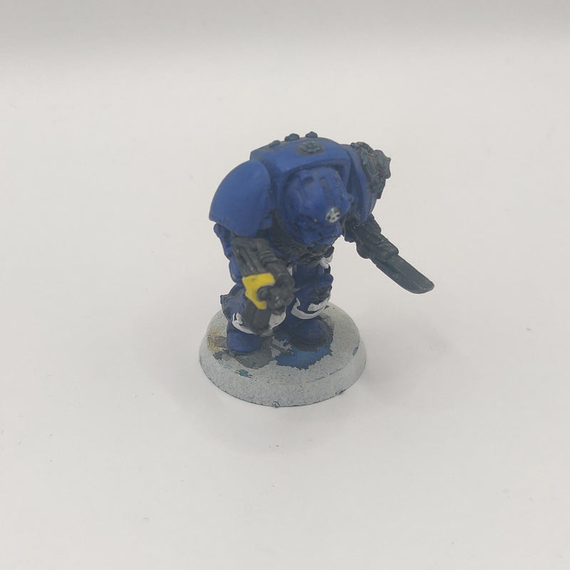 Warhammer 40k Space Marine Terminator Librarian and Captain - Metal OOP AZ119