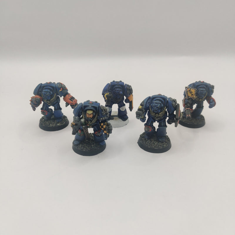 Warhammer 40k Space Marine Terminators - Rogue Trader era - Metal - Well Painted AA102