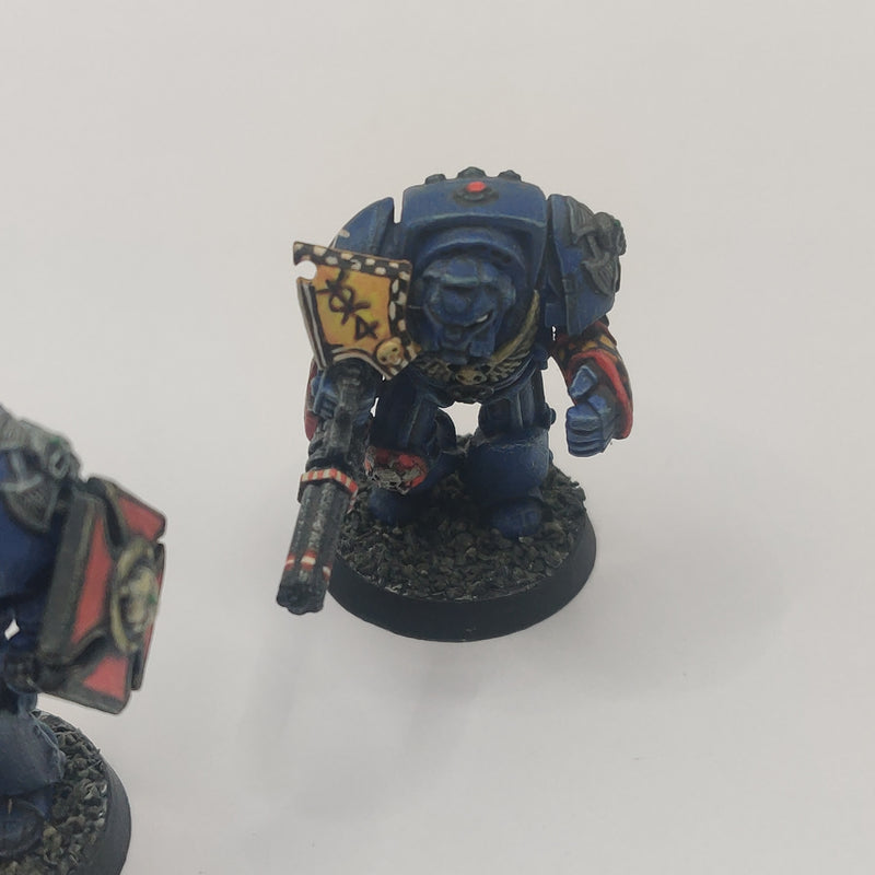 Warhammer 40k Space Marine Terminators - Rogue Trader era - Metal - Well Painted AA102