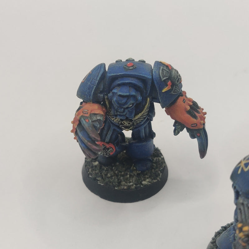 Warhammer 40k Space Marine Terminators - Rogue Trader era - Metal - Well Painted AA102