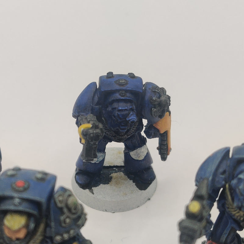 Warhammer 40k Space Marine Terminators - Rogue Trader era - Metal - Well Painted AA102