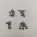 Citadel Warhammer Vintage Snotlings x4 - Metal BA027