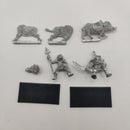 Citadel Orc Boar Riders x2 Vintage Metal AZ190