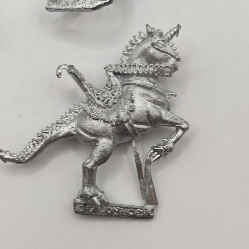 Citadel Dark Elf General on Dragon Steed and on Foot AW187