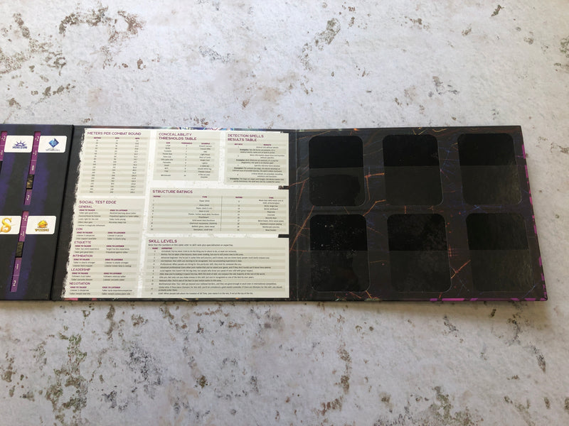 Shadowrun RPG Sixth World GM Screen AS683-0924