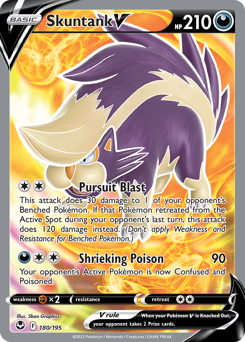 Skuntank V - 180/195 - Rare Ultra - Silver Tempest