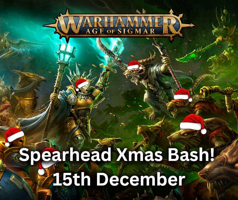 AOS Spearhead Xmas Bash! 15th December