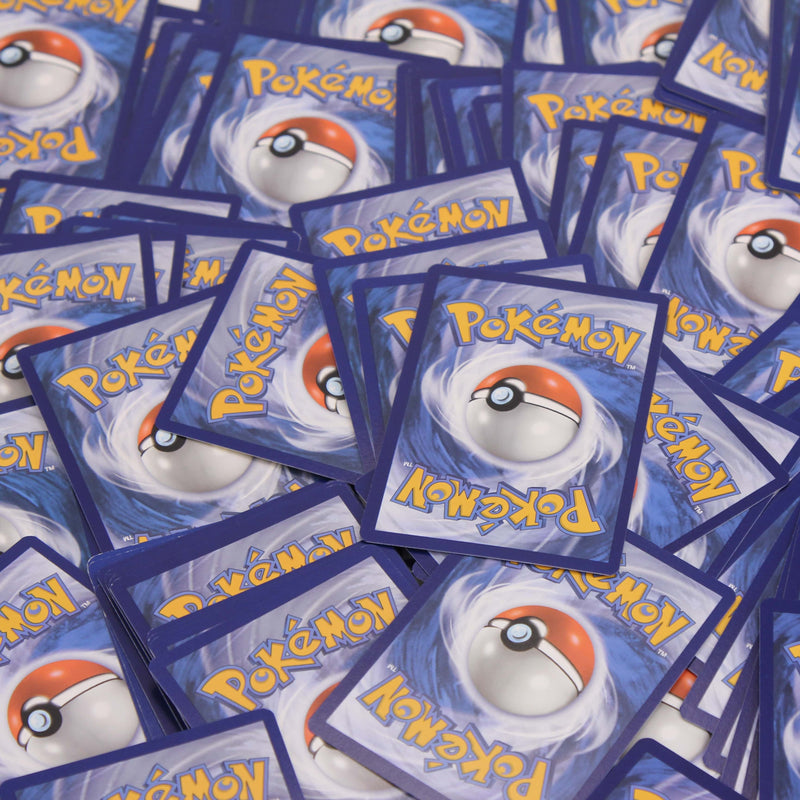 pile of pokemon cards 100 x Pokemon Cards Gift Bundle Joblot - RARES GUARANTEED!
