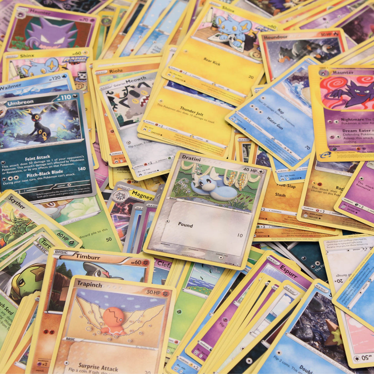 100 x Pokemon Cards Gift Bundle Joblot - RARES GUARANTEED!
