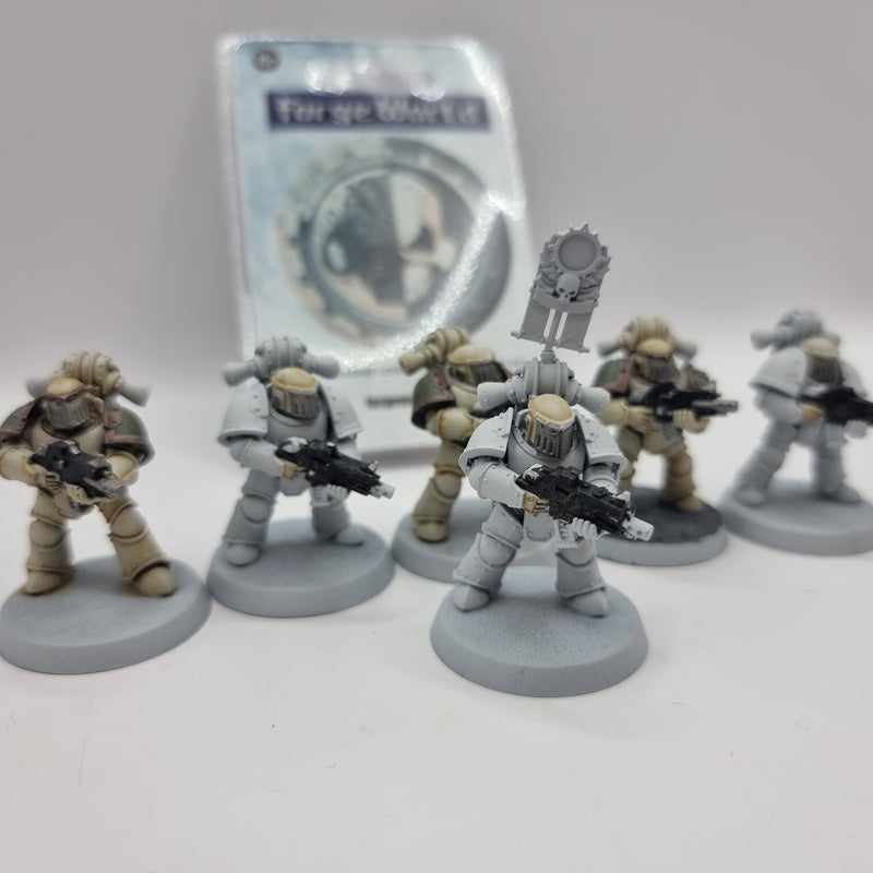 Warhammer 30k: Space Marine MKIII Squad with Combi Weapon Upgrades (AW135)