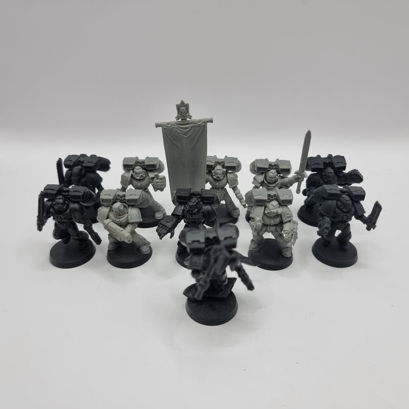 Warhammer 40k: Space Marine Assault Marines and Captain (AQ010)