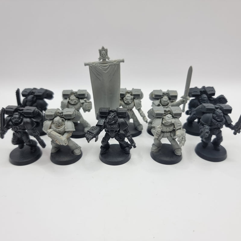 Warhammer 40k: Space Marine Assault Marines and Captain (AQ010)