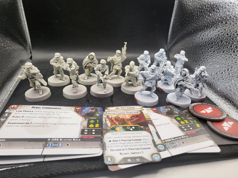 Star Wars Legion: Rebel Commandos Squads x2   (BA131)