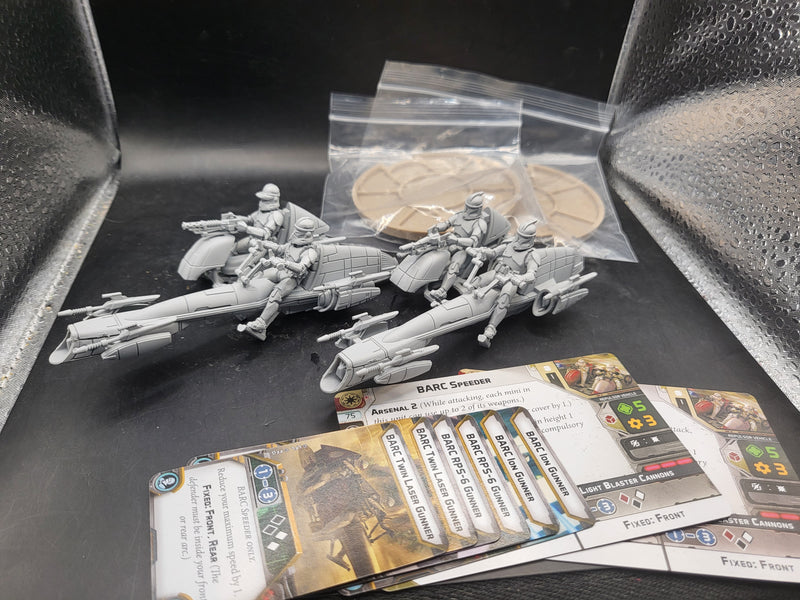 Star Wars Legion: GAR Republic  BARC Speeders x2  (AZ216)