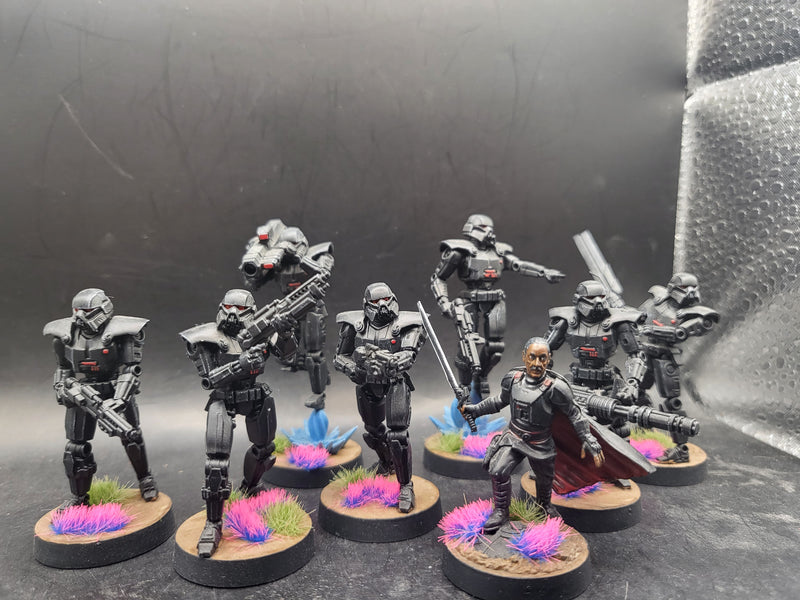 Star Wars Legion: Empire Moff Gideon & Dark Troopers Well Painted (AF027)
