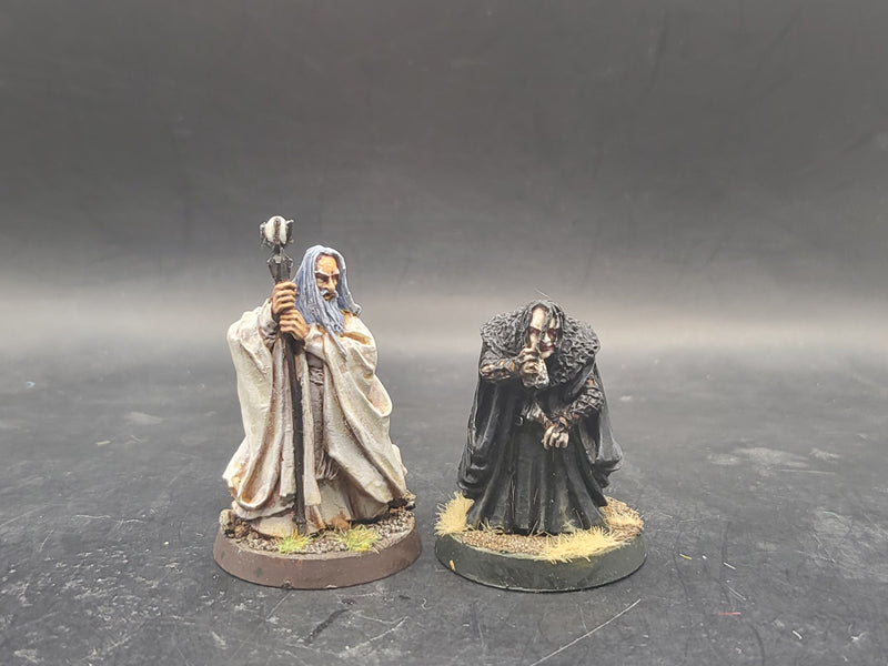 Middle-Earth SBG Saruman & Grima Nicely Painted OOP (BC043)