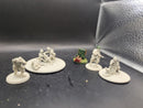 Bolt Action French Metal Command & MMG Team (AZ037)