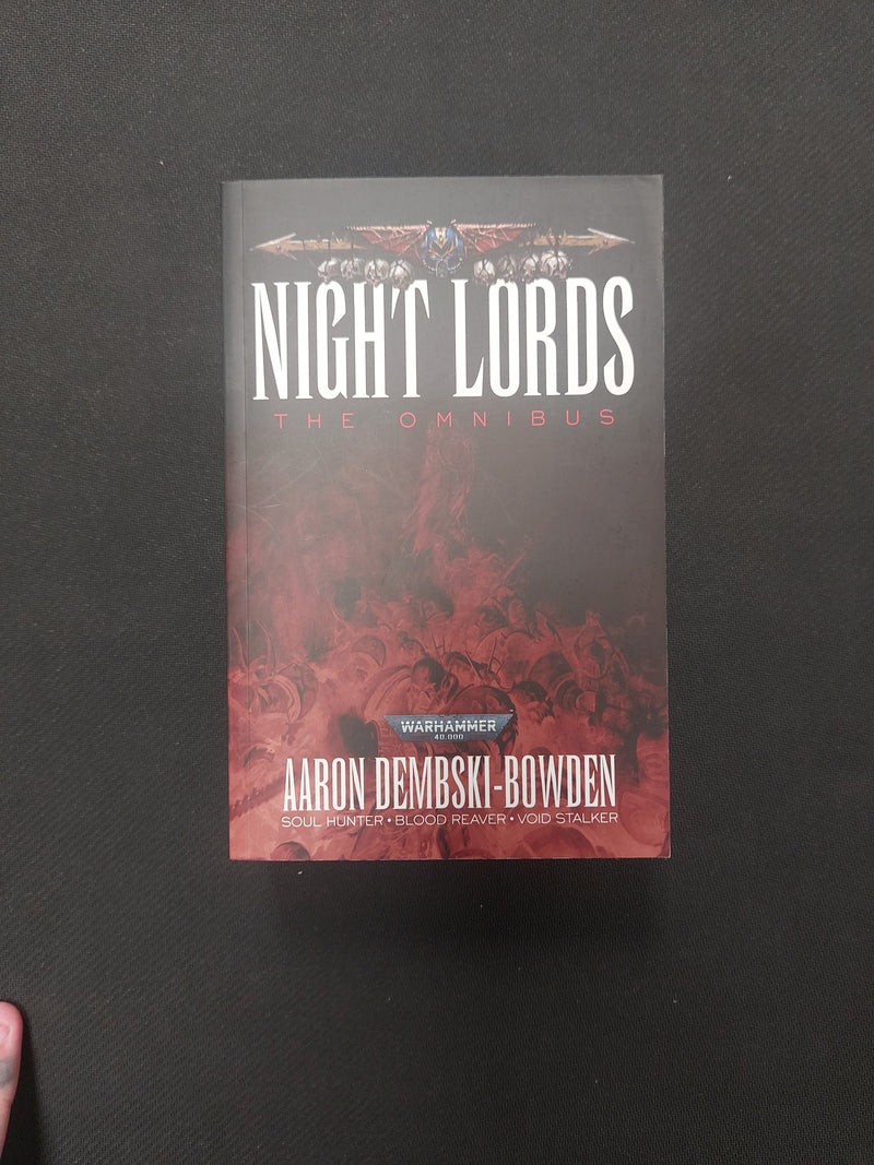Night Lords The Omnibus  Paperback book  Black Library  BG119
