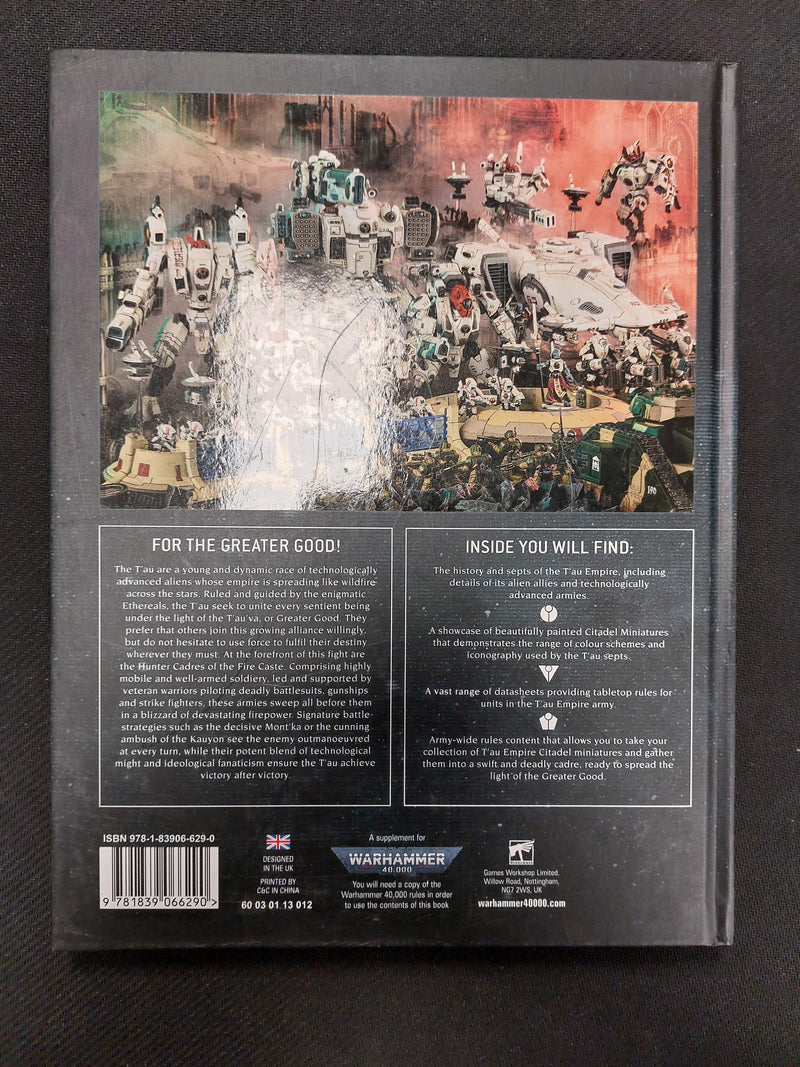 T'au Empire Codex 9th edition  BK0028