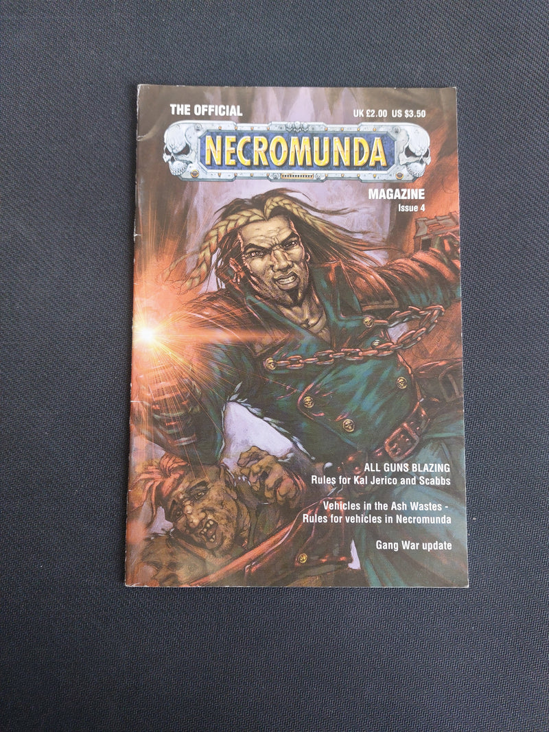 Warhammer Games Workshop Necromunda Magazine Issue 4 BK0071