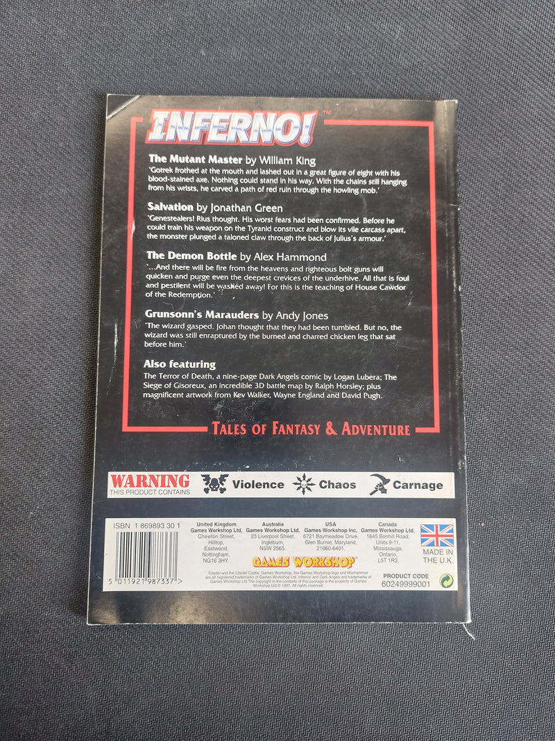 Inferno! Tales Of Fantasy & Adventure Issue 1 BK0074