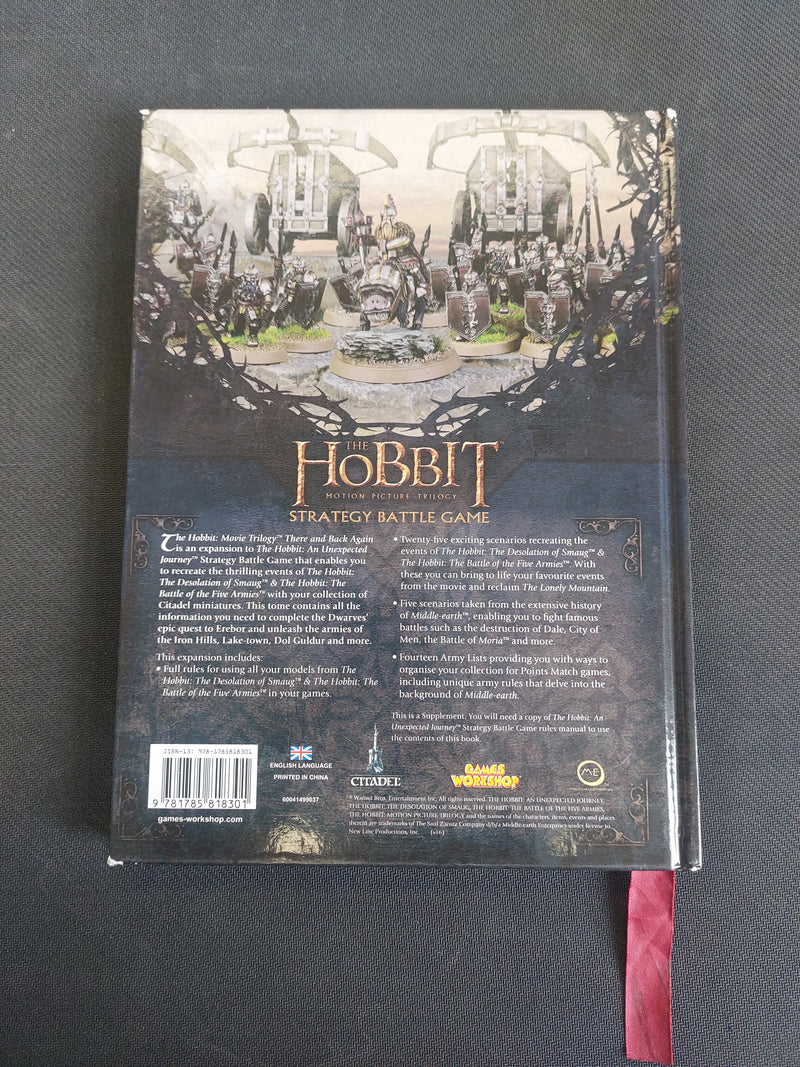 Warhammer LOTR The Hobbit Mesbg There And Back Again Expansion Book BK0098