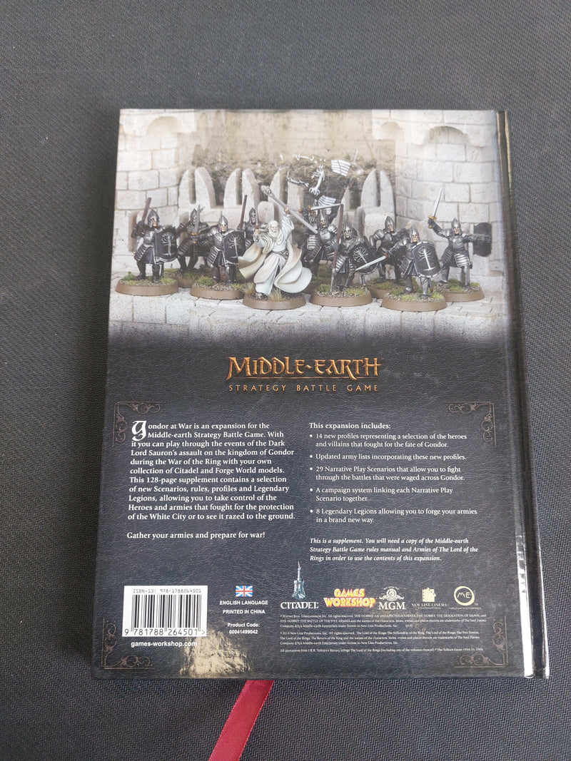 Warhammer LOTR Mesbg Middle Earth Gondor At Arms Rulebook  BK0099
