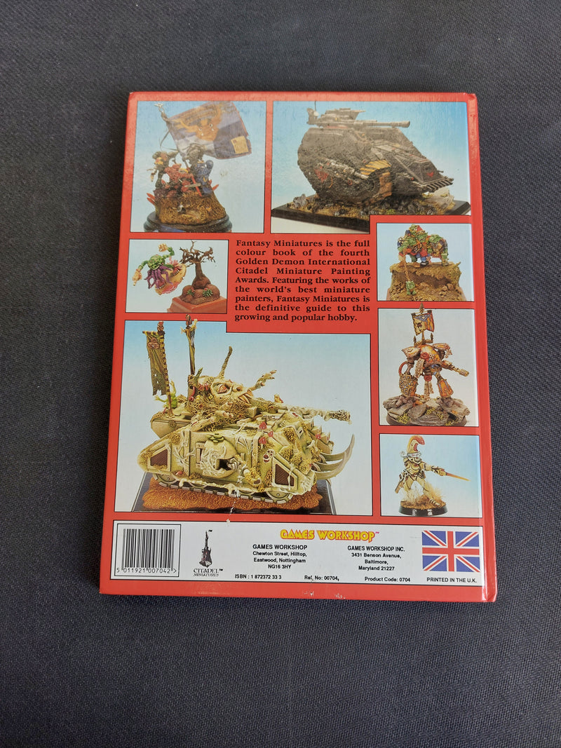 Citadel Fantasy Miniatures Book 1990 91 Golden Demon Winners Hardback Hardcover BK0107