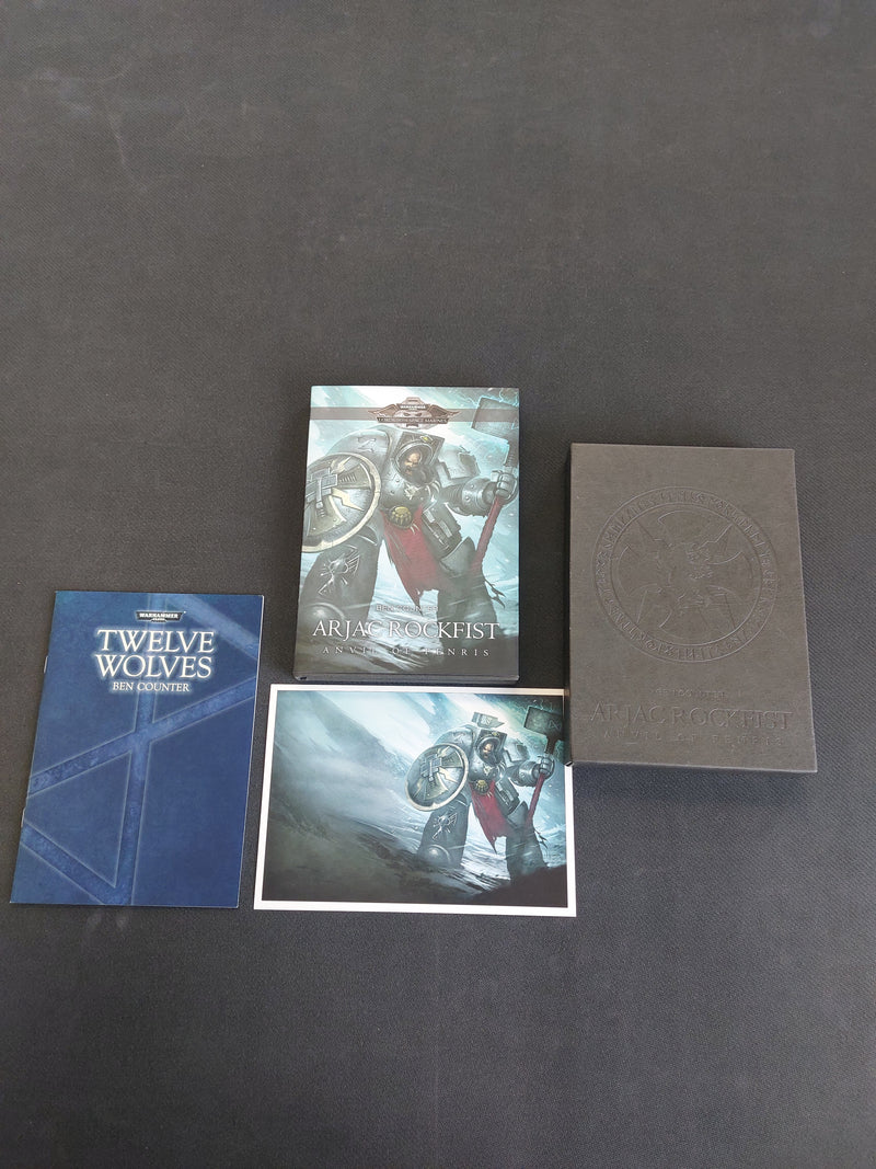 Arjac Rockfist, Signed Ltd Edition 1126/3050, Hardcover 2014, Black Library BK0108