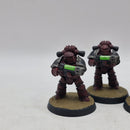 Warhammer Horus Heresy: Space Marine Word Bearers MKIII Support Squad - Painted (AA164)