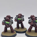 Warhammer Horus Heresy: Space Marine Word Bearers MKIII Support Squad - Painted (AA164)