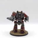 Warhammer Horus Heresy: Space Marines Word Bearers Contemptor Dreadnought - Well Painted (AZ027)