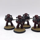 Warhammer Horus Heresy: Space Marines Word Bearers Converted Reconnaissance Squad - Well Painted (BI015)