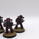 Warhammer Horus Heresy: Space Marines Word Bearers Converted Reconnaissance Squad - Well Painted (BI015)