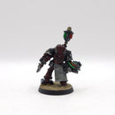 Warhammer Horus Heresy: Space Marines Word Bearers MKIII Apothecary - Well Painted (AZ136)
