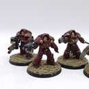 Warhammer Horus Heresy: Space Marines Word Bearers Tartaros Terminators - Well Painted (AW142)