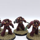 Warhammer Horus Heresy: Space Marines Word Bearers Tartaros Terminators - Well Painted (AW142)