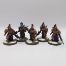 Warhammer 40k: Adeptus Custodes Custodian Wardens - Well Painted (AT234)