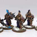 Warhammer 40k: Adeptus Custodes Custodian Wardens - Well Painted (AT234)