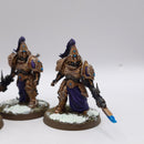 Warhammer 40k: Adeptus Custodes Custodian Wardens - Well Painted (AT234)