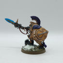 Warhammer 40k: Adeptus Custodes Shield Captain - Well Painted (AW242)