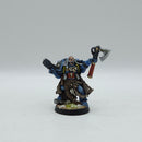 Warhammer 40k: Space Marines Space Wolves Metal Battle Leader - Well Painted (AI068)